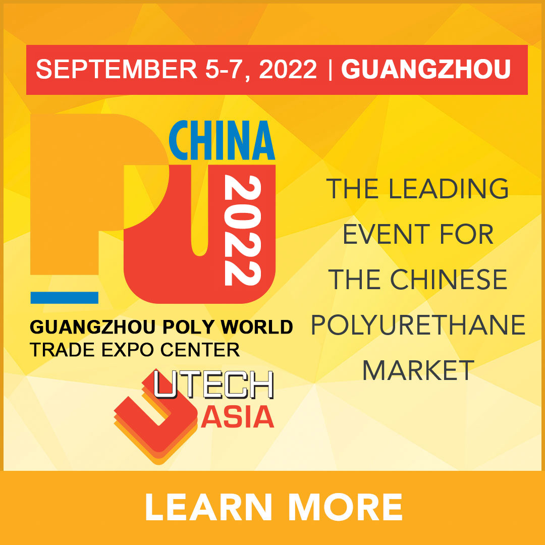 Congratulations to the 19th China International Polyurethane Fair