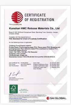 FSC Standard For Chain Of Custody Certification